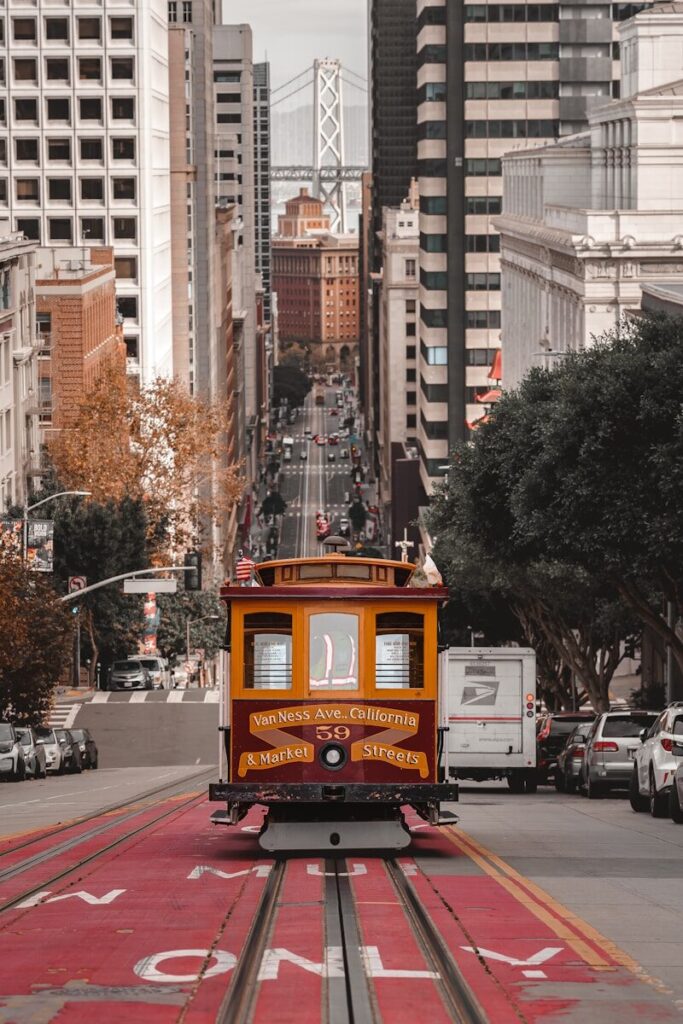 💻 Freelancing Opportunities in the United States: Your Complete Guide to Earning in USD from Anywhere a trolley car on a street