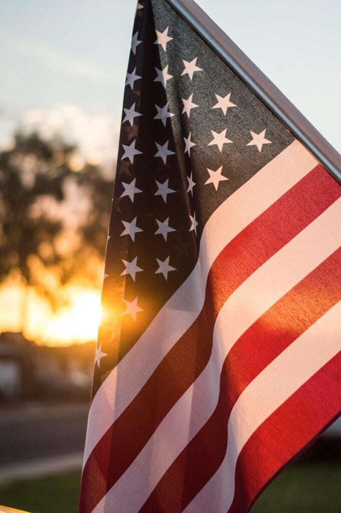 Top 10 Travel Destinations in the USA This Year (2026) selective focus photo of U.S.A. flag